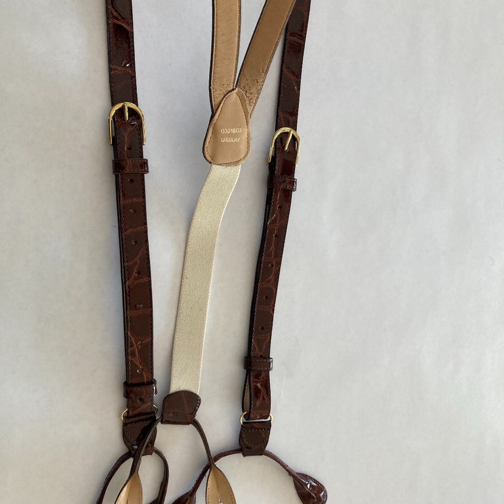 Vintage Suspenders also known as “braces”.